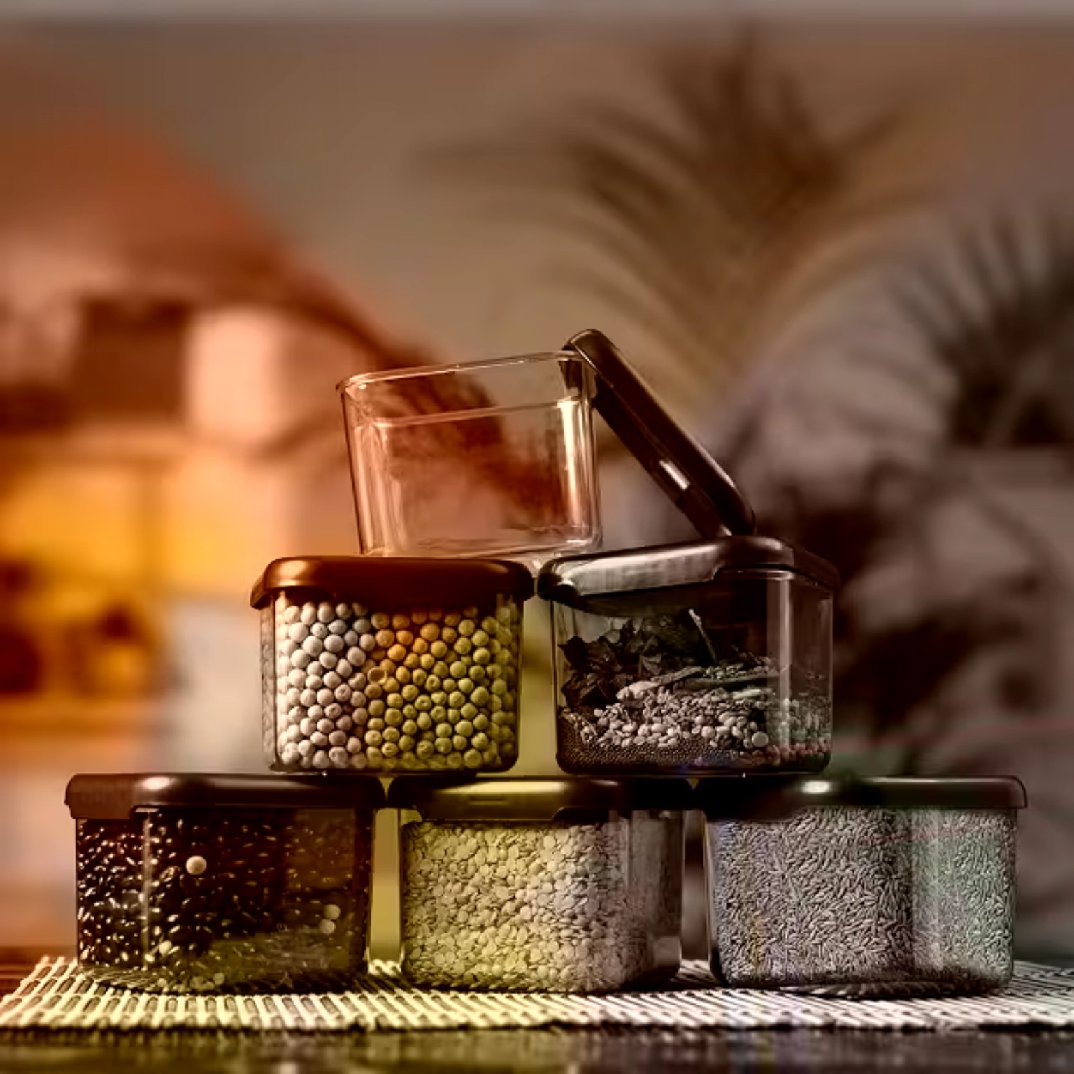 Clazkit Airtight Kitchen Storage Containers